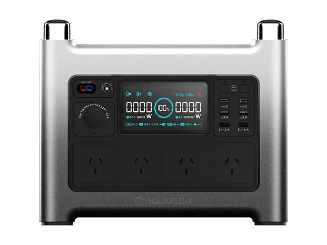 Squared-X HandE-1000 Portable Power Station-Black(Each) - HandE1000_Black
